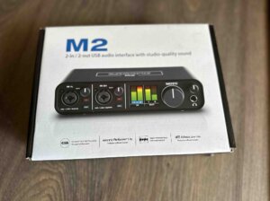 MOTU M2 Audio Interface 2-In im Top Zustand